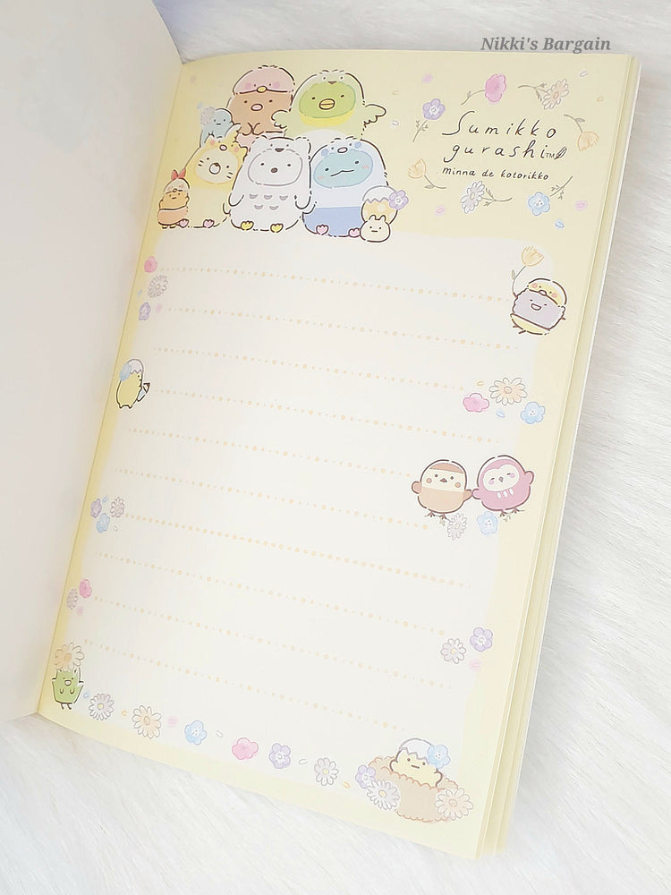 San-x Sumikko Gurashi Bird Watching Large Memo Pad Kawaii Japan