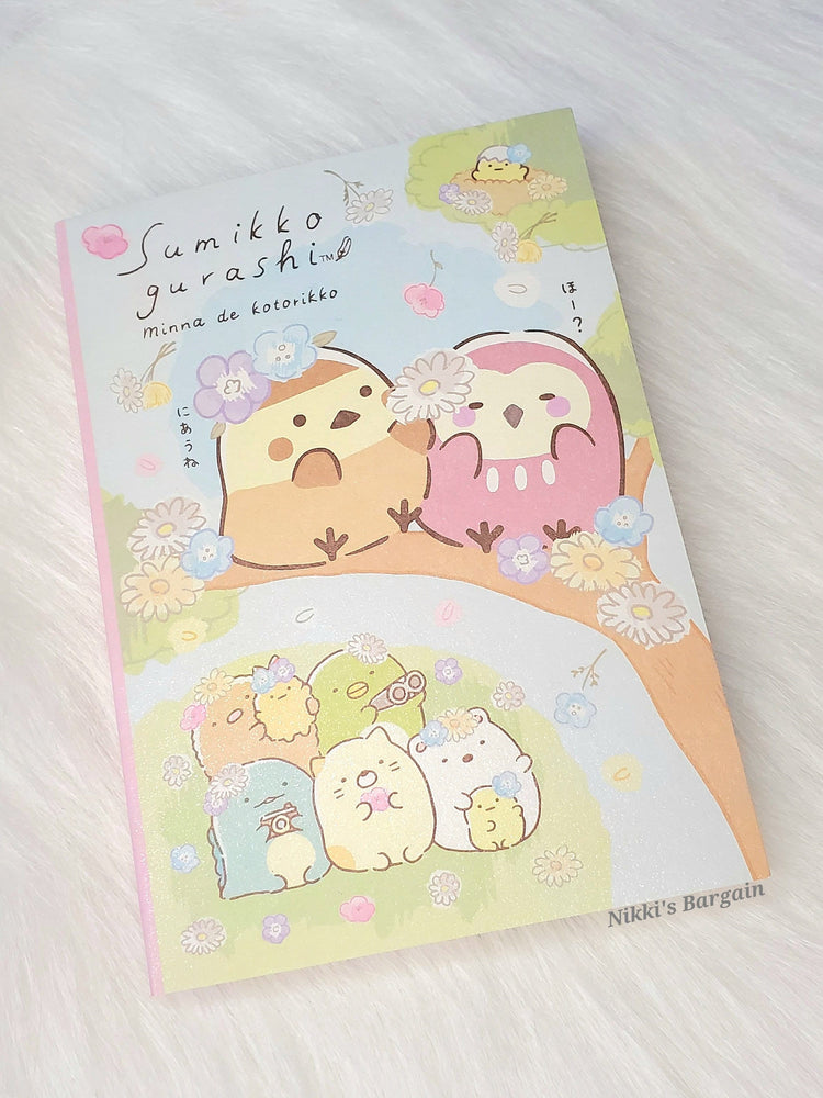 San-x Sumikko Gurashi Bird Watching Large Memo Pad Kawaii Japan Gifts Beautiful Unique Designs 2022 Stationery Design A
