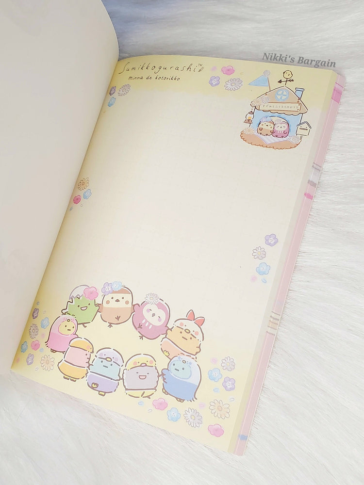 San-x Sumikko Gurashi Bird Watching Large Memo Pad Kawaii Japan Gifts Beautiful Unique Designs 2022 Stationery Design A