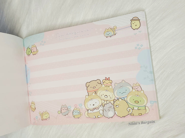 San-x Sumikko Gurashi Shiba Large Memo Pad Kawaii Japan Costume Halloween Cute Gifts Beautiful Unique Designs 2022