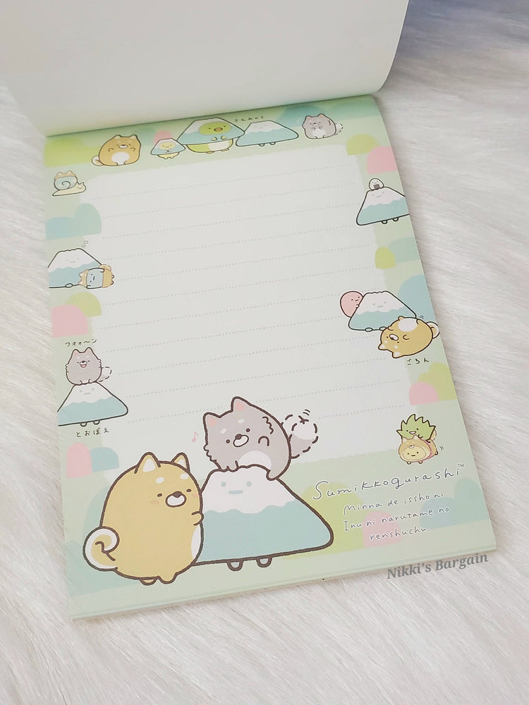 San-x Sumikko Gurashi Shiba Large Memo Pad Kawaii Japan Costume Halloween Cute Gifts Beautiful Unique Designs 2022