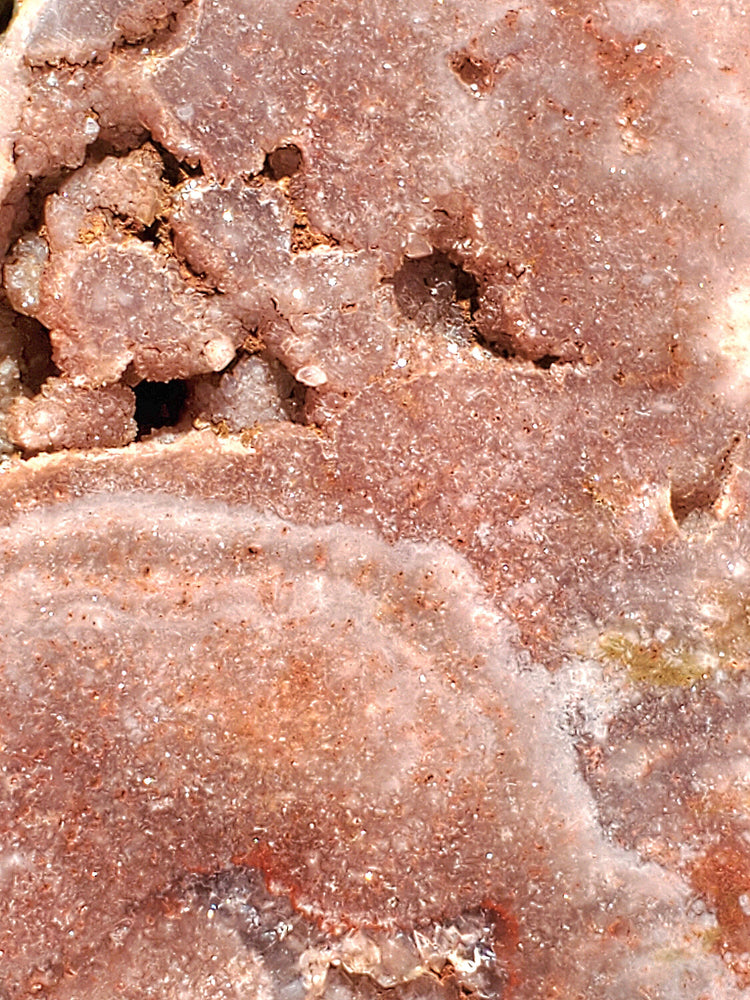 Beautiful Pink Amethyst on Stand BONUS Info Card Crystals Minerals Specimen Nature Reiki Sparkle Collectible