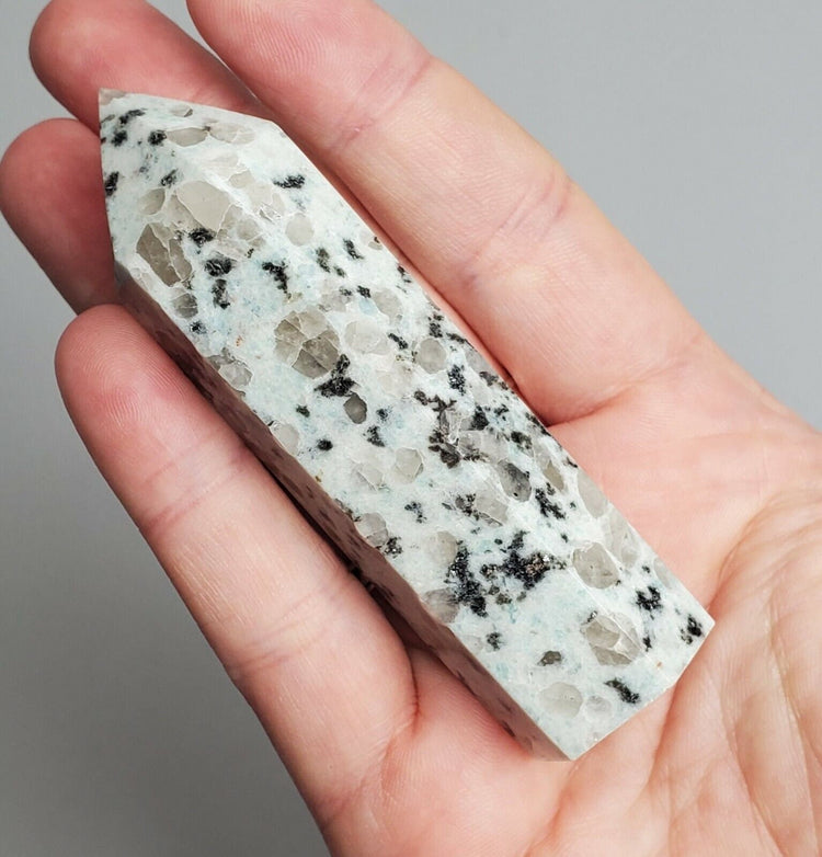 Kiwi Jasper Tower Point BONUS Info Card Crystals Minerals Stones Natural Healing Metaphysical Nature Reiki