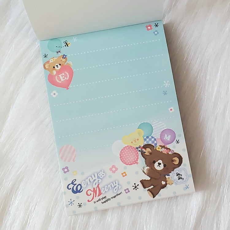 Eeny & Meeny Retro Mini Memo Pad Stationery Collectible Gifts