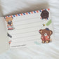 Eeny & Meeny Retro Mini Memo Pad Stationery Collectible Gifts