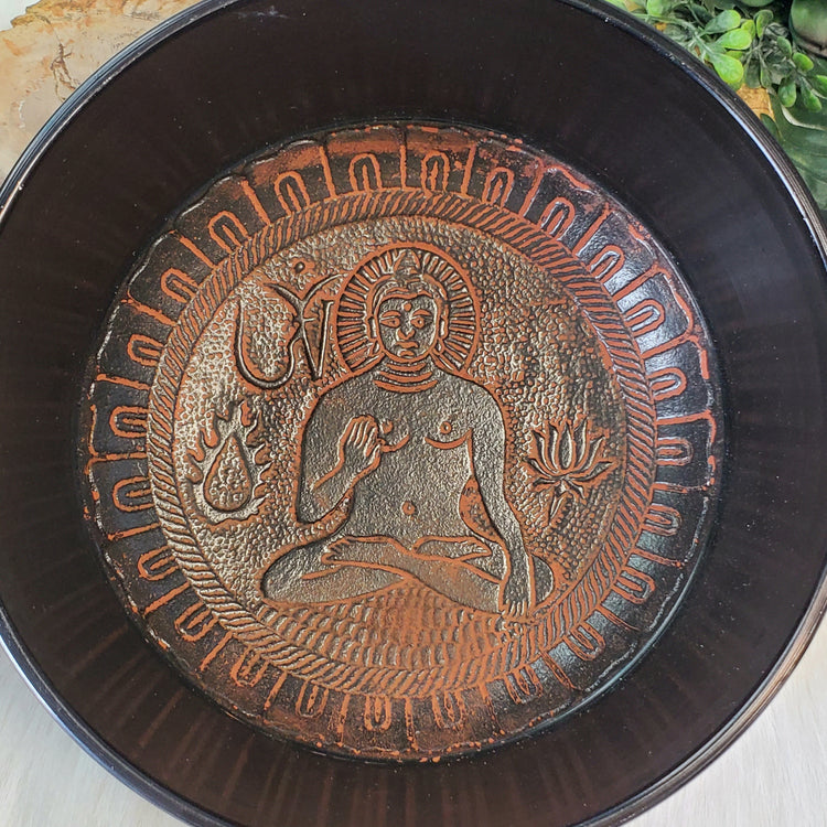 Chakra Tibetan Song Bowl with Pillow & Striker Red Meditiation Music Yoga Reiki Cleansing Natural Healing Gifts Metaphysical Spiritual