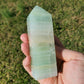 Pistachio Calcite Obelisk Tower Crystals Minerals Stones Natural Collectible