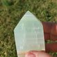 Pistachio Calcite Obelisk Tower Crystals Minerals Stones Natural Collectible