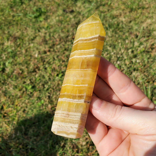 Yellow Fluorite Crystals Minerals Stones Natural Specimen Collectible