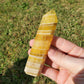 Yellow Fluorite Crystals Minerals Stones Natural Specimen Collectible