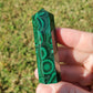 Malachite Tower Crystals Minerals BONUS INFO CARD Specimen Collectible