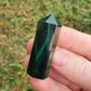 Malachite Tower Crystals Minerals BONUS INFO CARD Specimen