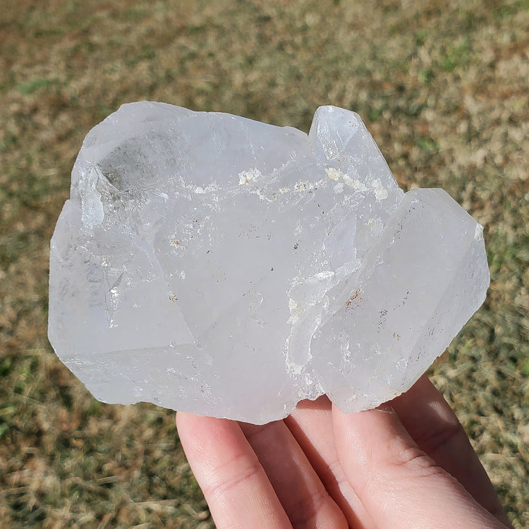 Brazilian Clear Quartz BONUS INFO CARD Crystals Minerals Specimen Collectible