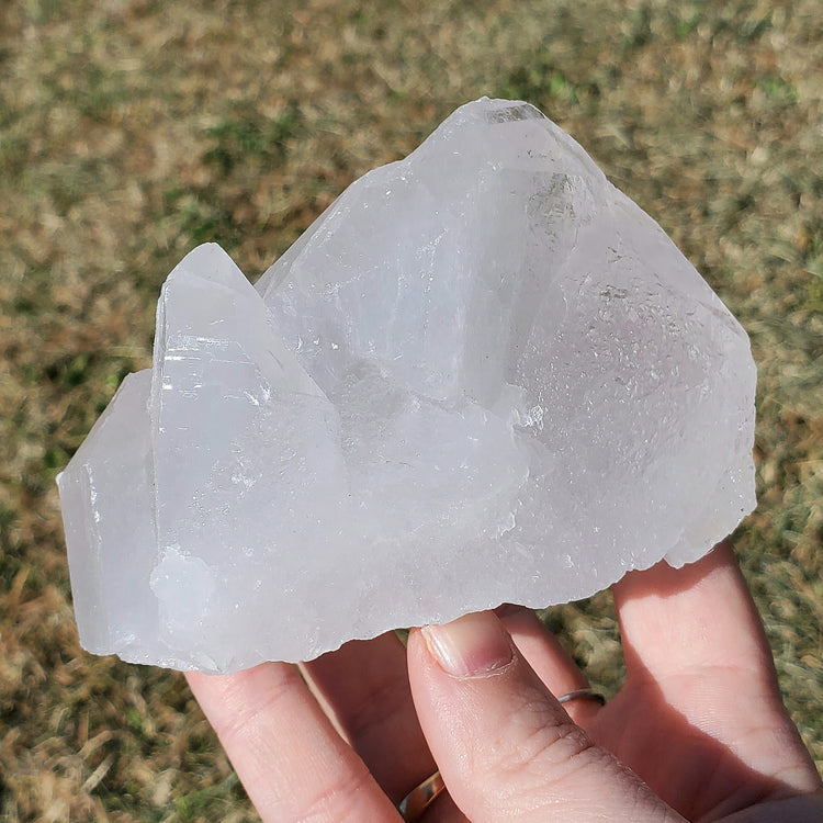 Brazilian Clear Quartz BONUS INFO CARD Crystals Minerals Specimen Collectible