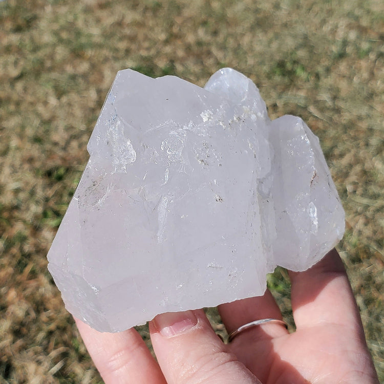 Brazilian Clear Quartz BONUS INFO CARD Crystals Minerals Specimen Collectible