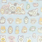 San-x Coro Coro Coronya Sticker Sheet Kawaii Stickers Japan B