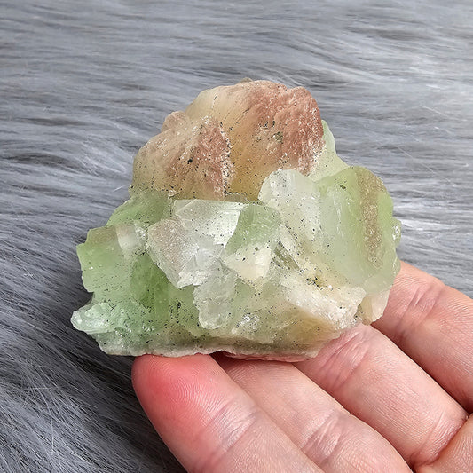 Green Apophyllite Stillbite Crystals Minerals Stones Natural Specimen Collectible Gifts