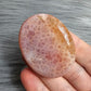 Fire Agate Worry Pocket Stone Crystals Stones BONUS INFO CARD Gifts