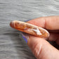 Fire Agate Worry Pocket Stone Crystals Stones BONUS INFO CARD Gifts