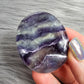 Rainbow Fluorite Worry Pocket Stone Crystals Stones BONUS INFO CARD Gifts