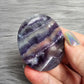 Rainbow Fluorite Worry Pocket Stone Crystals Stones BONUS INFO CARD Gifts