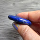 Lapis Lazuli Worry Stone Pyrite Pocket Crystals Mineral BONUS Info Card Gifts