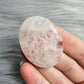 Rose Quartz Worry Pocket Stone Crystals BONUS INFO Card Gifts