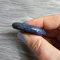 Lapis Lazuli Worry Stone Pyrite Pocket Crystals Mineral BONUS Info Card Gifts