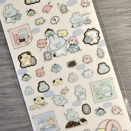 Pokantotan Stickers Sticker Sheet Kawaii Japan Collectible Cute Gifts