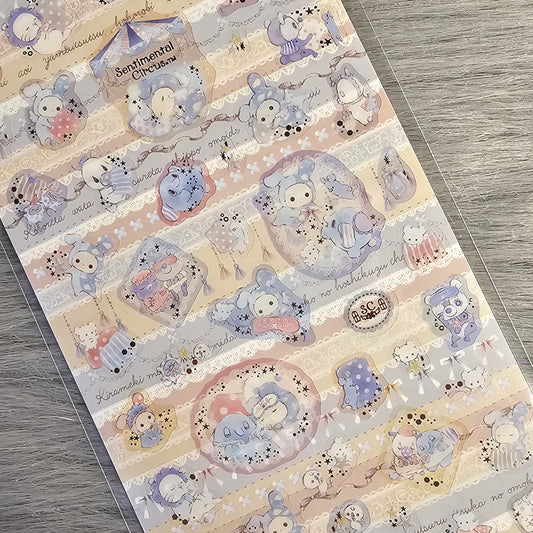 Sentimental Circus Daydream Stickers Sticker Sheet Kawaii Japan Collectible Cute Gifts