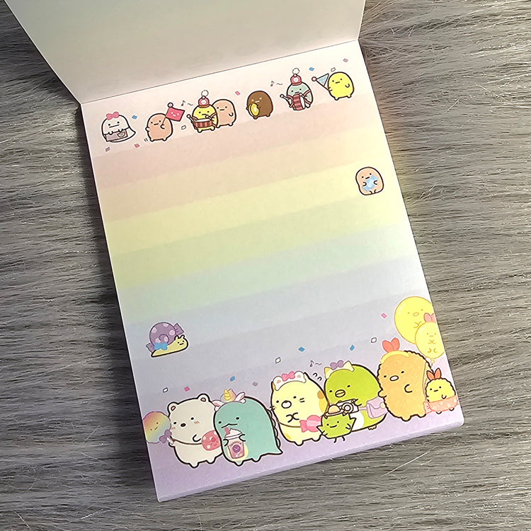 San-x Sumikko Gurashi Tapioca Park Mini Memo Pad Kawaii Japan Gifts