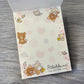 Rilakkuma Cats San-x Mini Memo Pad Stationery Collectible Gifts