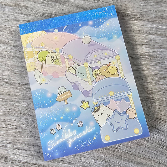Sumikko Gurashi San-x Starry Walk Mini Memo Pad Stationery Collectible Gifts