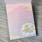 Sumikko Gurashi San-x Starry Walk Mini Memo Pad Stationery Collectible Gifts