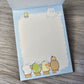 Sumikko Gurashi Hot Spring Mini Memo Pad Stationery Collectible Gifts