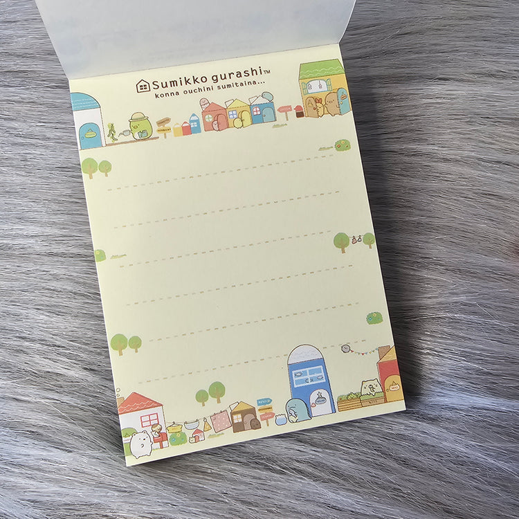 Sumikko Gurashi Home Mini Memo Pad Stationery Collectible Gifts