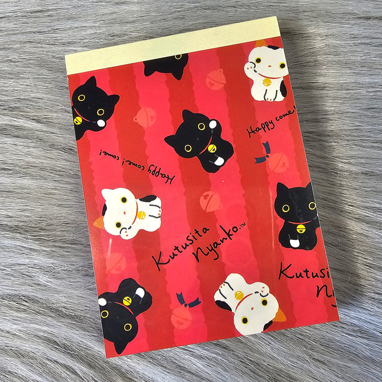 Kutusita Nyanko San-x Kawaii Mini Memo Pad Stationery Collectible Gifts