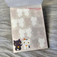 Kutusita Nyanko San-x Kawaii Mini Memo Pad Stationery Collectible Gifts