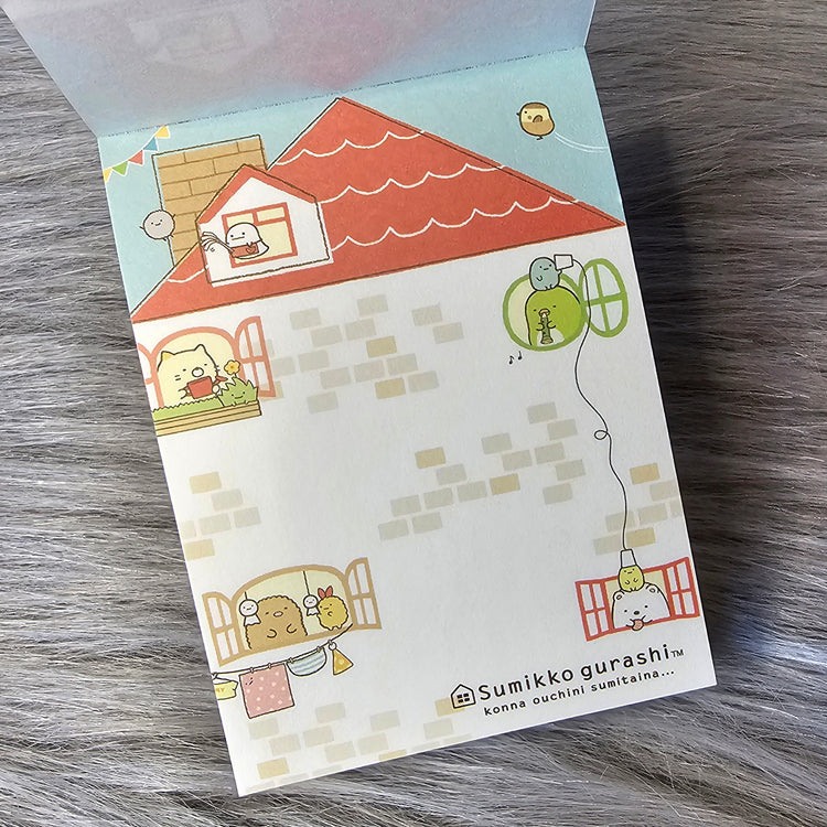 Sumikko Gurashi Home Life Mini Memo Pad Stationery Collectible Gifts