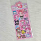 Kawaii Party Holographic Sticker Sheet Stickers