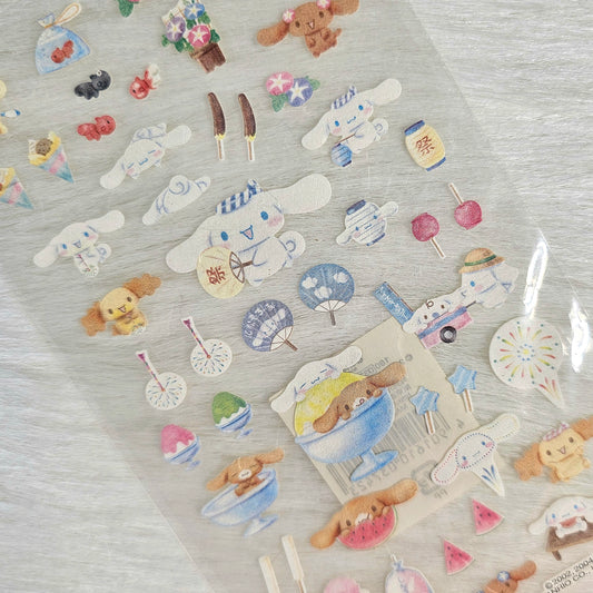 Cinnamoroll Stickers Sticker Sheet Kawaii Japan Collectible Cute Deadstock