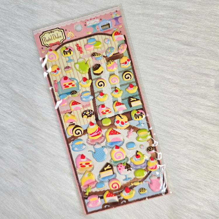 Pastel Dolce Stickers Sticker Sheet Kawaii Japan Collectible Cute