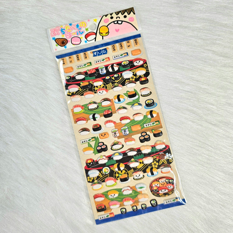 Sushi Japan Stickers Sticker Sheet Kawaii Collectible Cute Gifts