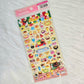 Restaurant Stickers Sticker Sheet Kawaii Japan Collectible Cute Gifts