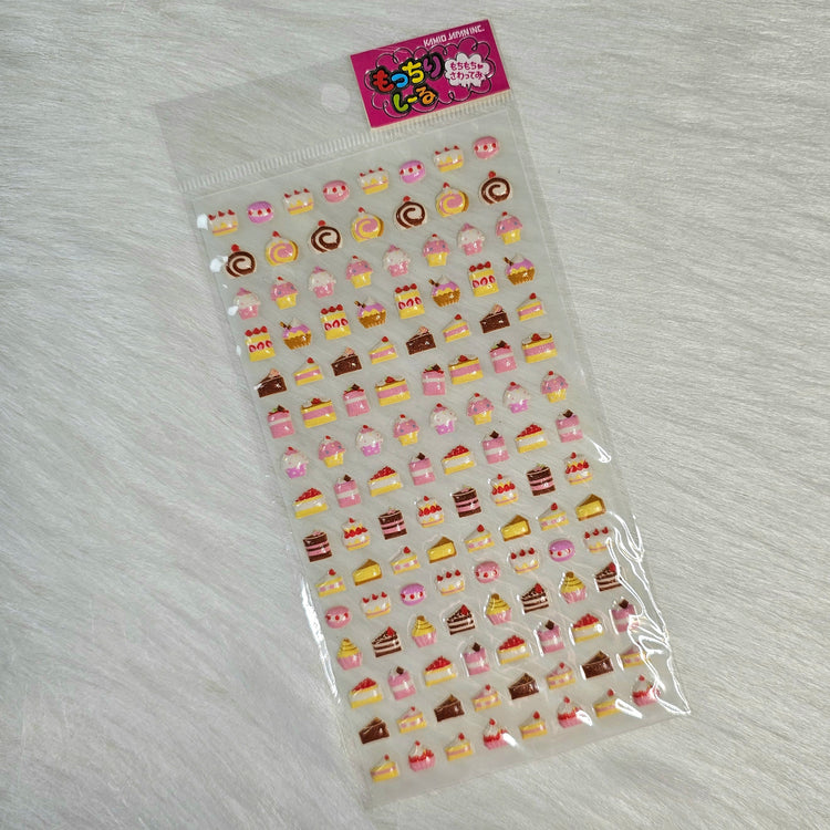 Kawaii Food Stickers Sticker Sheet Japan Collectible Cute Gifts
