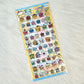 World Pigs Stickers Sticker Sheet Kawaii Japan Collectible Cute Gifts