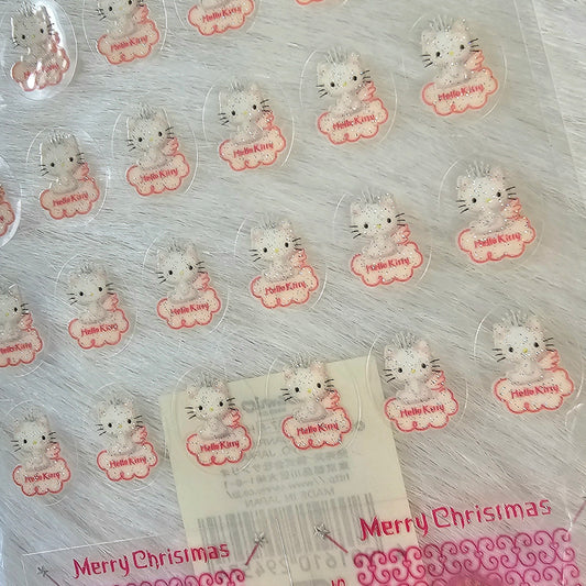 Hello Kitty Stickers Sticker Sheet Kawaii Japan Collectible Cute Gifts Deadstock