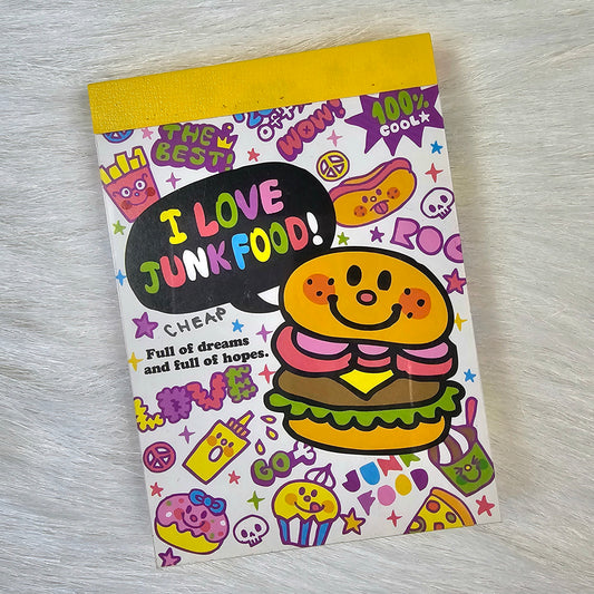 Junk Food Kawaii Mini Memo Pad Stationery Collectible Gifts