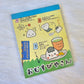Retro San-x Mini Memo Pad Kawaii Stationery Notepad Collectible Gifts Used