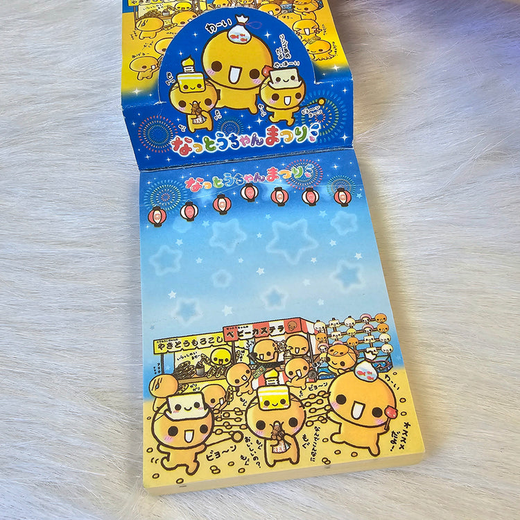 Kogepan Mini Memo Pad Kawaii Stationery Notepad Collectible Gifts Used